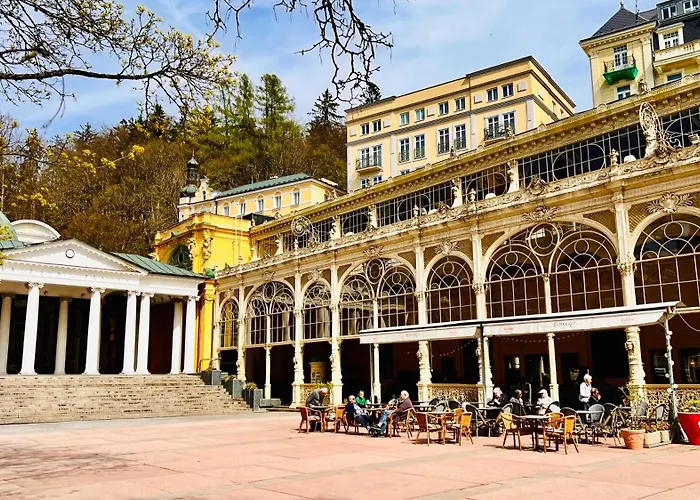 Kolonada 60 Square Meters 2 In Location Direct At Famous Colonnade And Singing Fountain Apartamento Mariánské Lázně